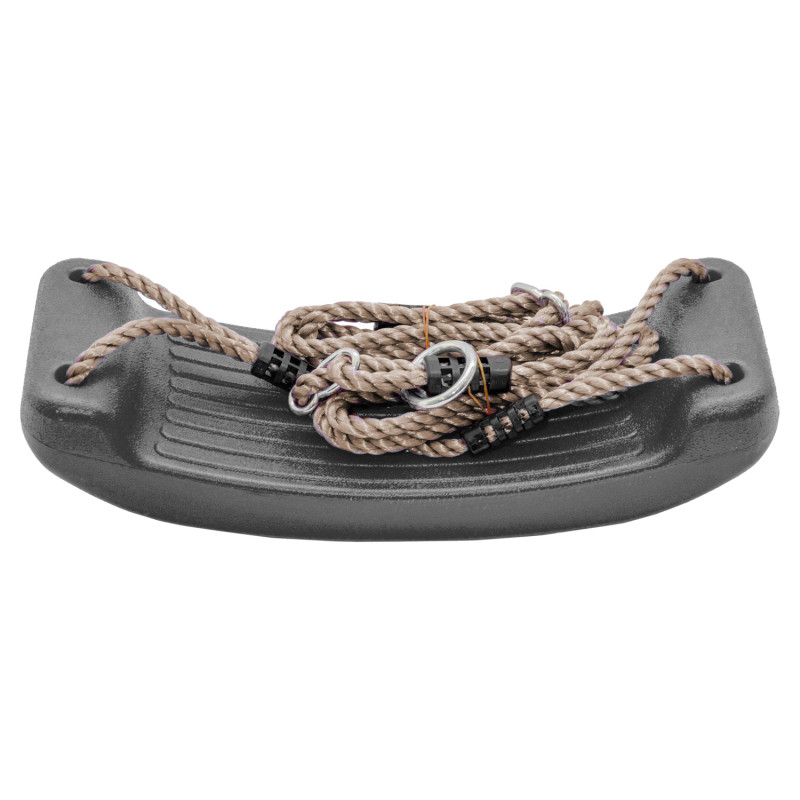 Szare siedzisko do huśtawki 42 cm