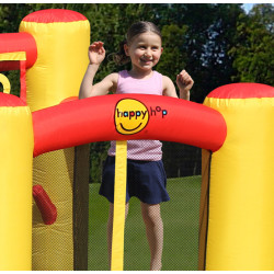 Dmuchany zamek 11w1 Dmuchaniec HappyHop wielofunkcyjny trampolina zjeżdżalnia