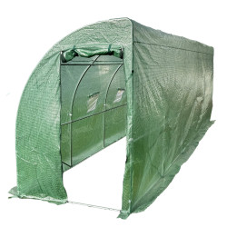 Tunel Szklarniowy 9m2 PREMIUM Green 6x1,5m przyścienny