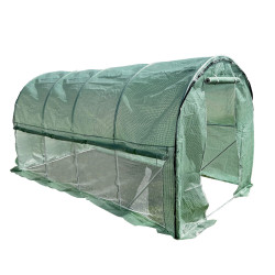 Tunel Szklarniowy 18m2 PREMIUM Green 3x6m z siatką na insekty grube rurki 25mm