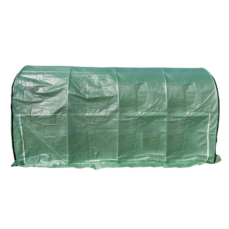 Tunel Szklarniowy 18m2 PREMIUM Green 3x6m z siatką na insekty grube rurki 25mm