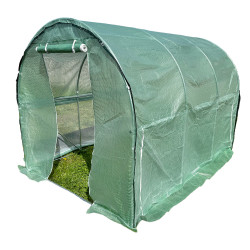 Tunel Szklarniowy 6m2 PREMIUM Green 2x3m z siatką na insekty grube rurki 25mm