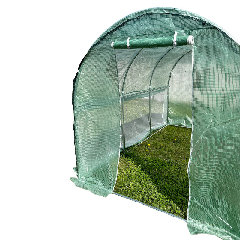 Tunel Szklarniowy 6m2 PREMIUM Green 2x3m z siatką na insekty grube rurki 25mm