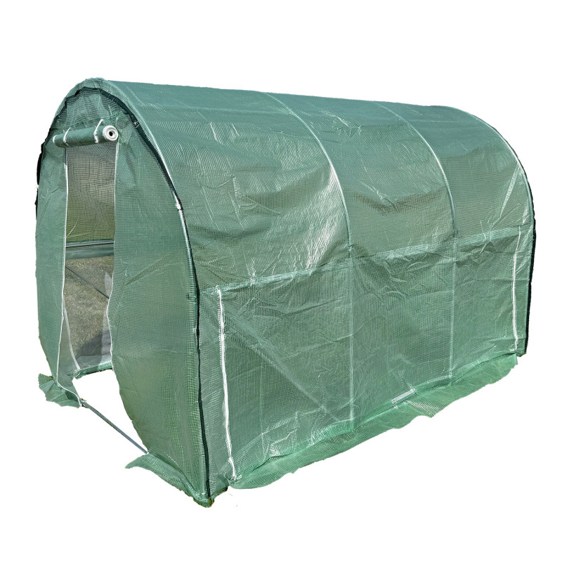 Tunel Szklarniowy 6m2 PREMIUM Green 2x3m z siatką na insekty grube rurki 25mm