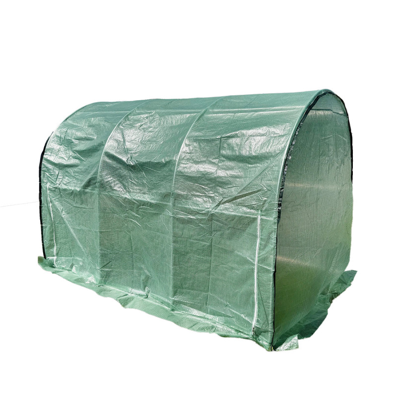 Tunel Szklarniowy 6m2 PREMIUM Green 2x3m z siatką na insekty grube rurki 25mm