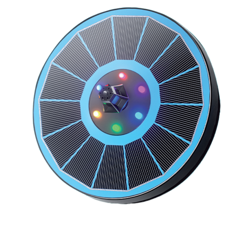 Fontanna Pompa Solarna Ogrodowa AQUA fi 160 mm