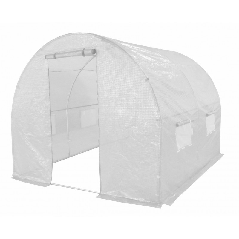 Pokrycie do tunelu szklarniowego 4iQ 2x2m Białe