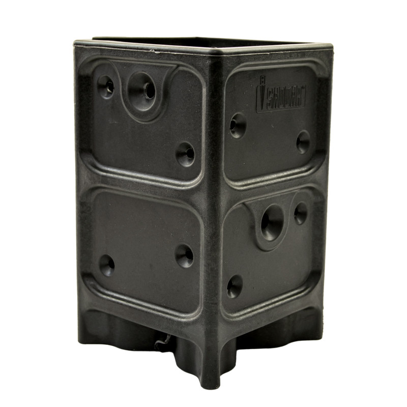 Podstawa Słupa Kotwa Przykręcana Kompozyt Na Beton 9x9x17cm