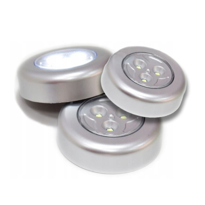 3x Oświetlenie - Lampki Power LED