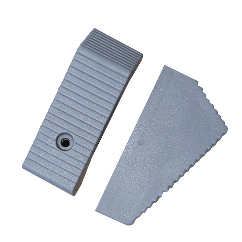 Stopki silikonowe 2,7x8 cm do schodów strychowych drewnianych zestaw 2 sztuki