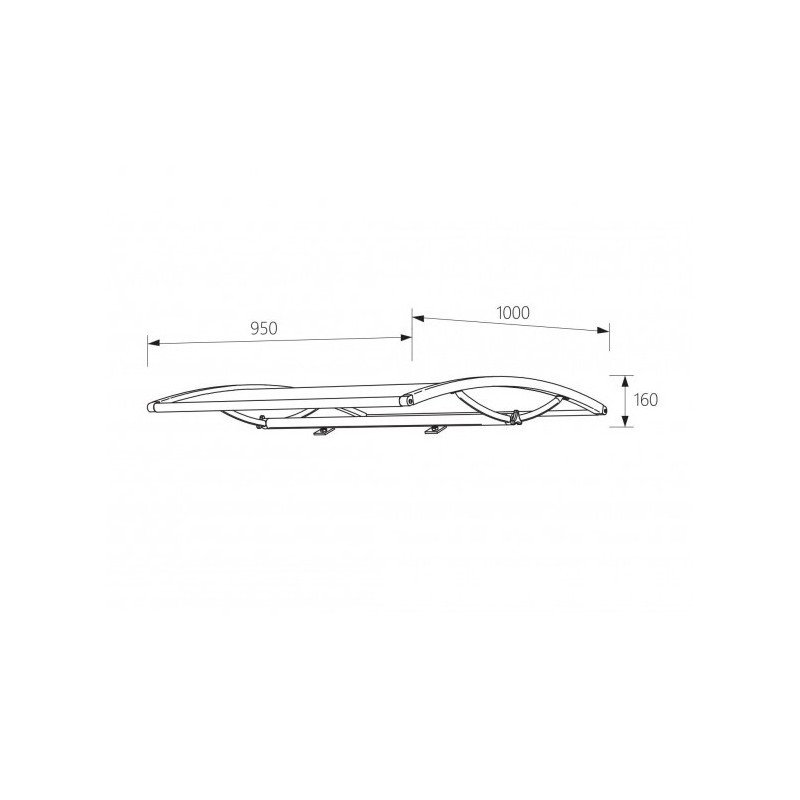 Daszek Do Pojedynczego Fotela ALPHA - Beżowy