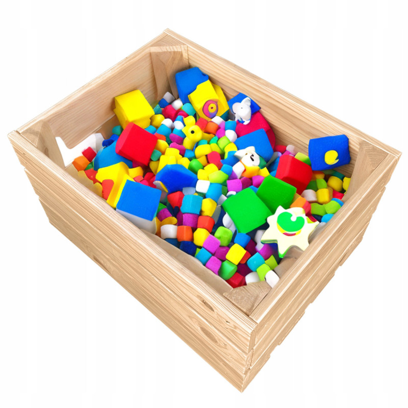 Skrzynka drewniana naturalna dekoracyjna 40x30,5x21cm