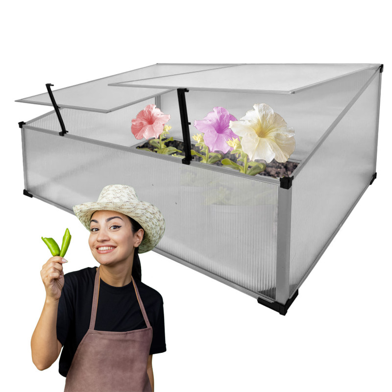 Przenośny Rozsadnik Poliwęglanowy 99x60x43,5 cm