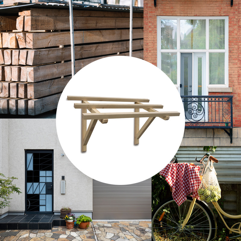 Daszek nad drzwi - Chimney