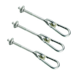 Zestaw 3 zawiesi przelotowych