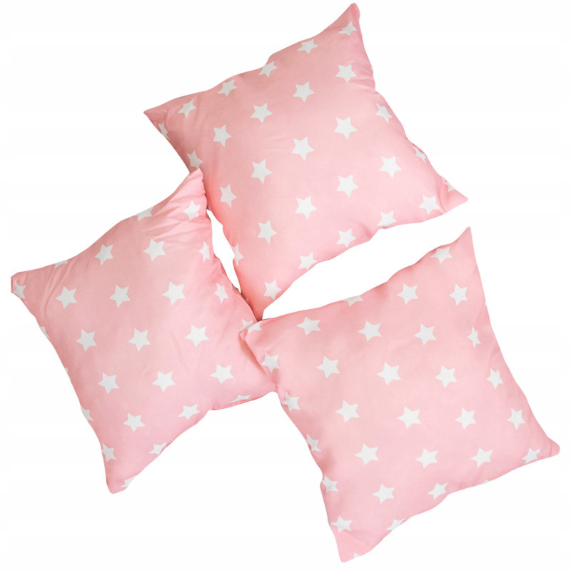 Różowe Tipi PREMIUM Dla Dzieci W Gwiazdki Z Poduszkami