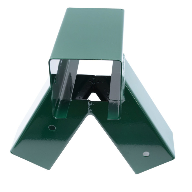 Łącznik Huśtawki Kwadratowy Zielony Kąt 90° 9x9 cm