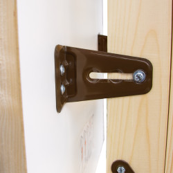 Drewniane schody strychowe EXTRA 130x80 H-305 46mm