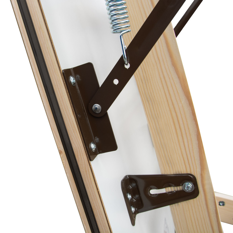 Drewniane schody strychowe GREENLINE 120x90 35mm