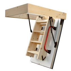 Schody Strychowe NORDIC 86mm 120x80 + dodatkowa uszczelka