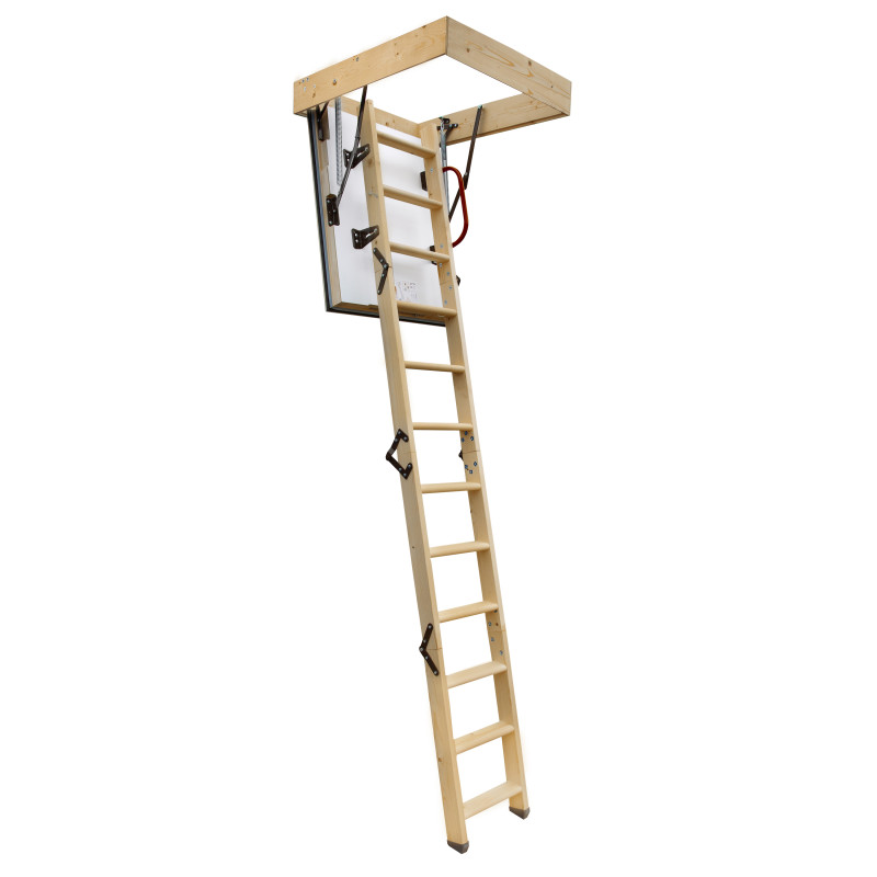 Drewniane Schody Strychowe NORDIC 86mm 90X70 + dodatkowa uszczelka
