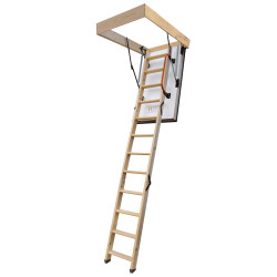Drewniane Schody Strychowe NORDIC 86mm 140x70 + dodatkowa uszczelka