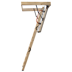 Drewniane Schody Strychowe NORDIC 86mm 130x60 + dodatkowa uszczelka