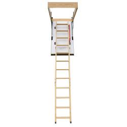 Drewniane Schody Strychowe NORDIC 86mm 130x60 + dodatkowa uszczelka