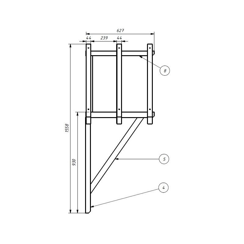 Daszki nad drzwi - Stark
