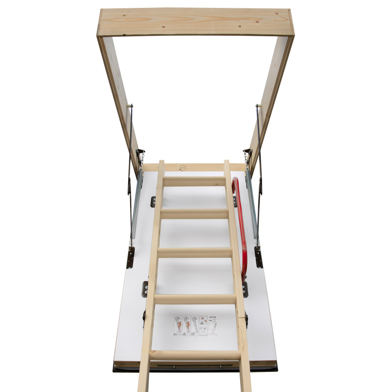 Drewniane Schody Strychowe NORDIC 86mm 130x60 + dodatkowa uszczelka