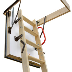 Drewniane Schody Strychowe NORDIC 86mm 90X70 + dodatkowa uszczelka