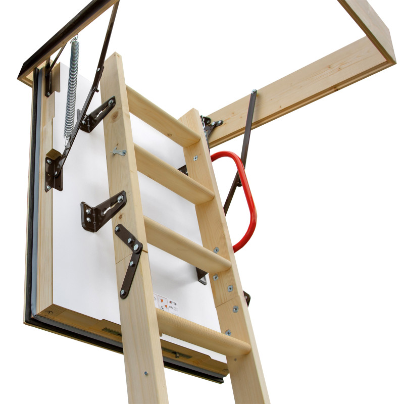 Drewniane Schody Strychowe NORDIC 86mm 90X70 + dodatkowa uszczelka