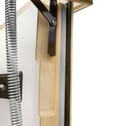 Drewniane Schody Strychowe NORDIC 86mm 90X70 + dodatkowa uszczelka