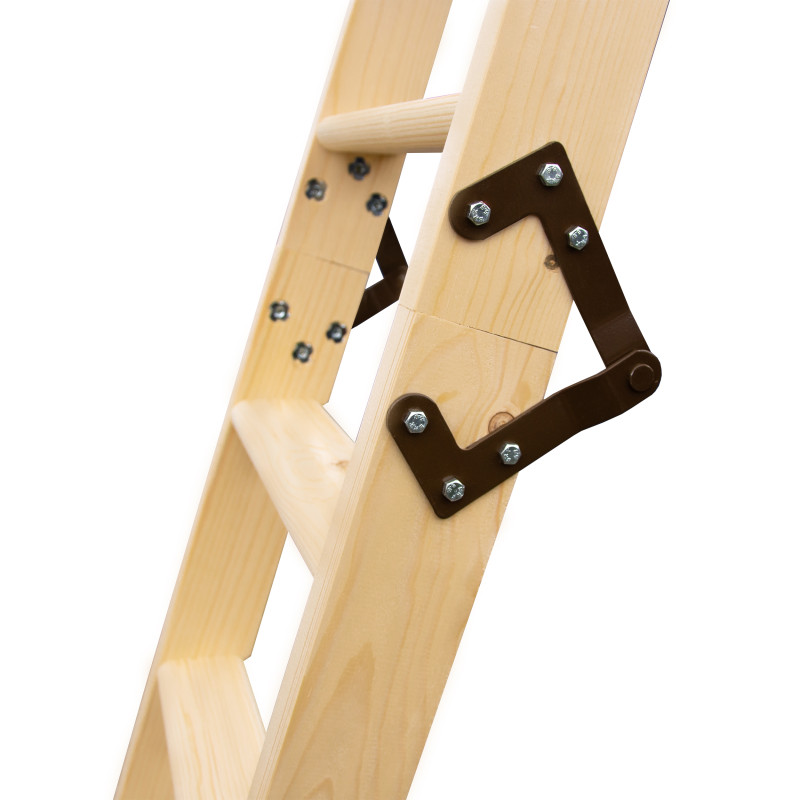 Drewniane Schody Strychowe NORDIC 86mm 90X70 + dodatkowa uszczelka