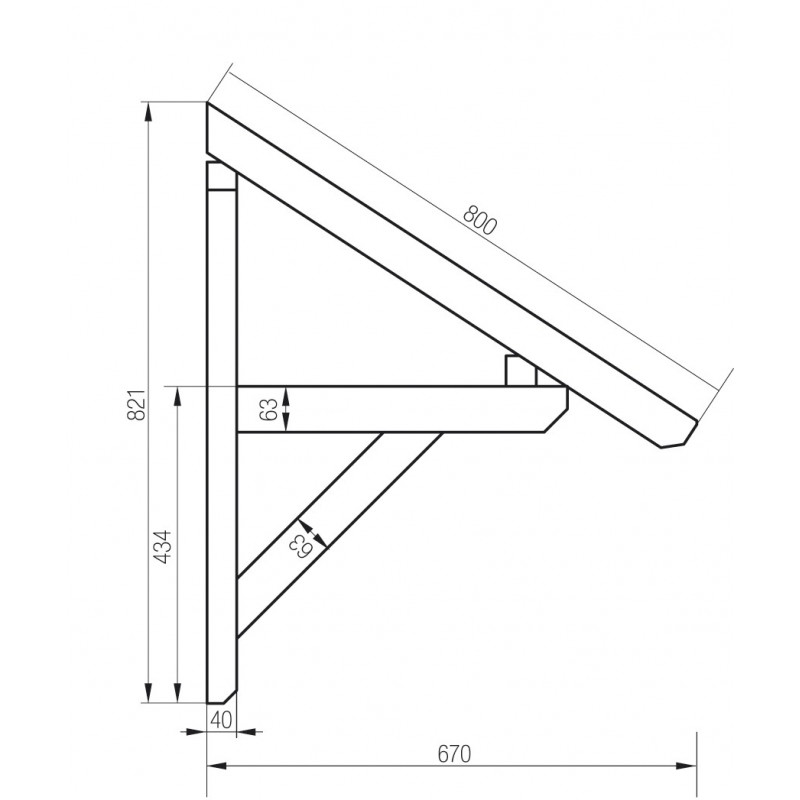 Daszki nad drzwi - Varsavia