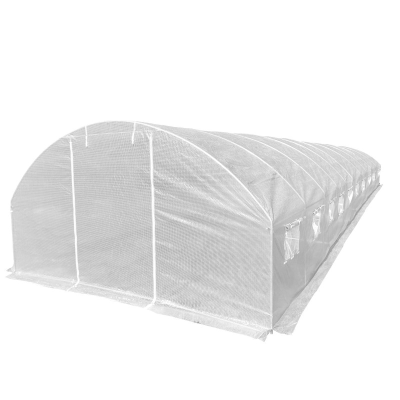 Tunel szklarniowy 40m2 PREMIUM white 4x10m 25mm