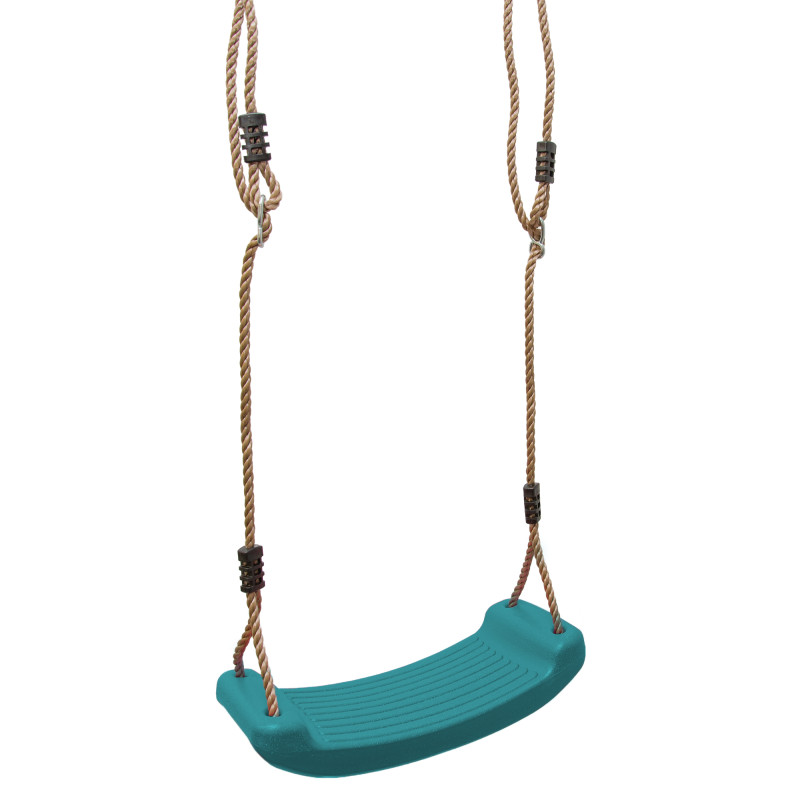Turkusowe siedzisko do huśtawki 42 cm