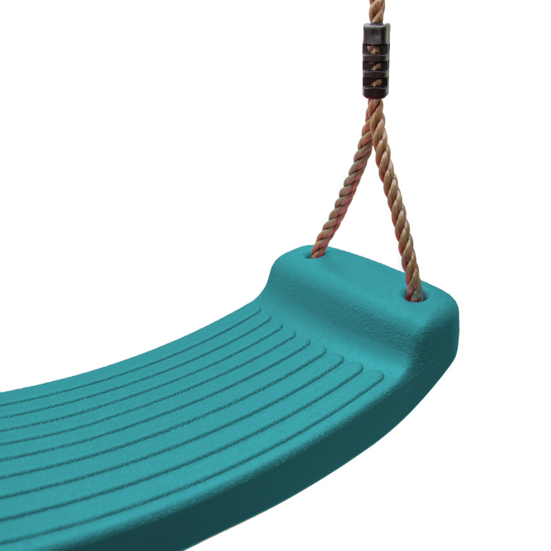 Turkusowe siedzisko do huśtawki 42 cm