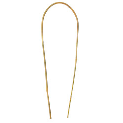 Łuk bambusowy podpora do roślin 60 cm 100 szt. bambus gięty