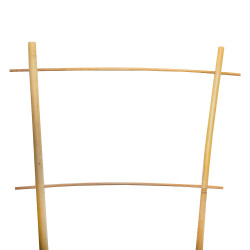 Drabinka bambusowa 60 cm podwójna podpora do roślin drabinka