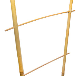 Drabinka bambusowa 60 cm podwójna podpora do roślin drabinka 50 szt. Zestaw