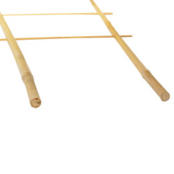 Drabinka bambusowa 60 cm podwójna podpora do roślin drabinka 50 szt. Zestaw