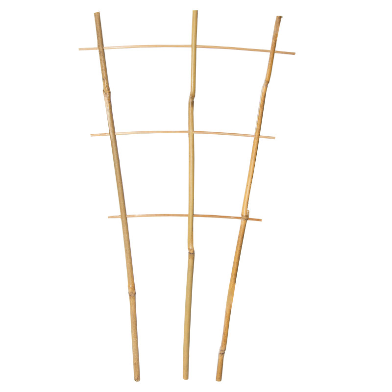 Drabinka bambusowa 45 cm potrójna podpora do roślin drabinka