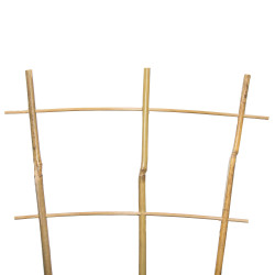 Drabinka bambusowa 45 cm potrójna podpora do roślin drabinka 50 szt. Zestaw
