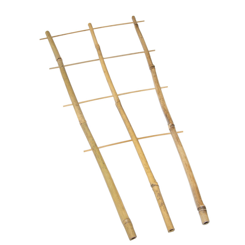 Drabinka bambusowa 60 cm potrójna podpora do roślin drabinka