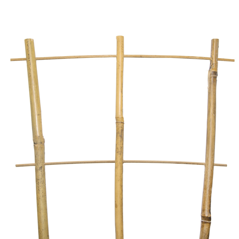 Drabinka bambusowa 60 cm potrójna podpora do roślin drabinka