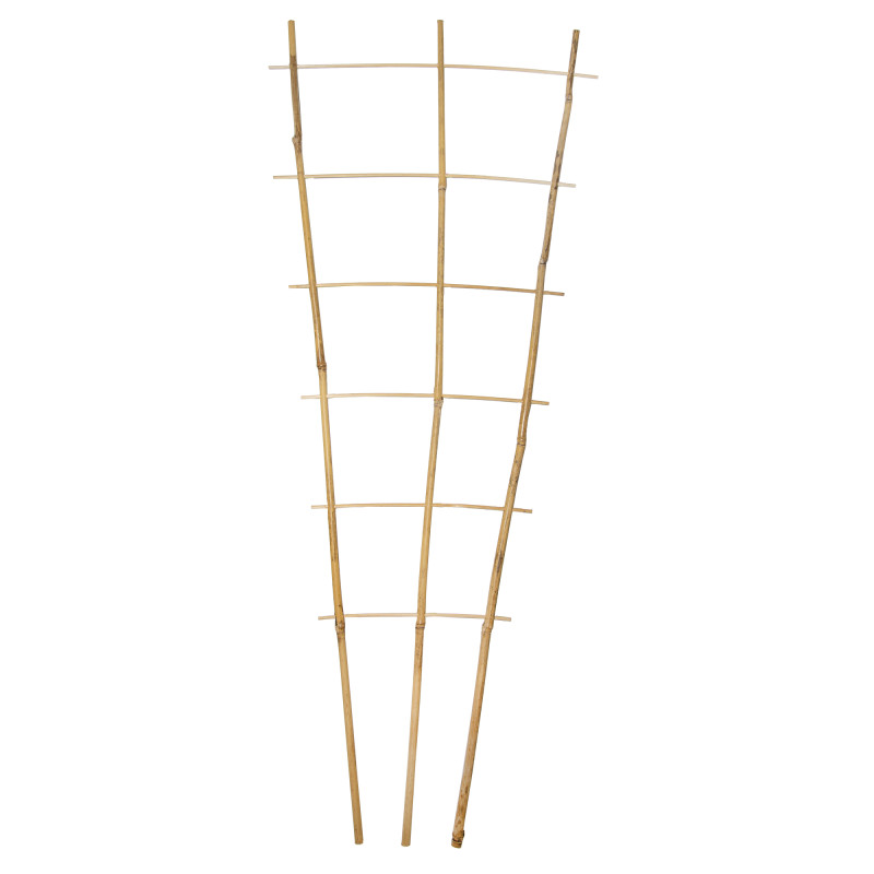 Drabinka bambusowa 90 cm potrójna podpora do roślin drabinka