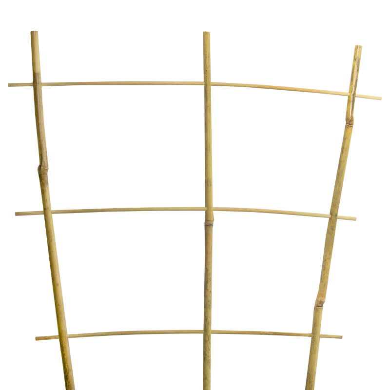Drabinka bambusowa 90 cm potrójna podpora do roślin drabinka