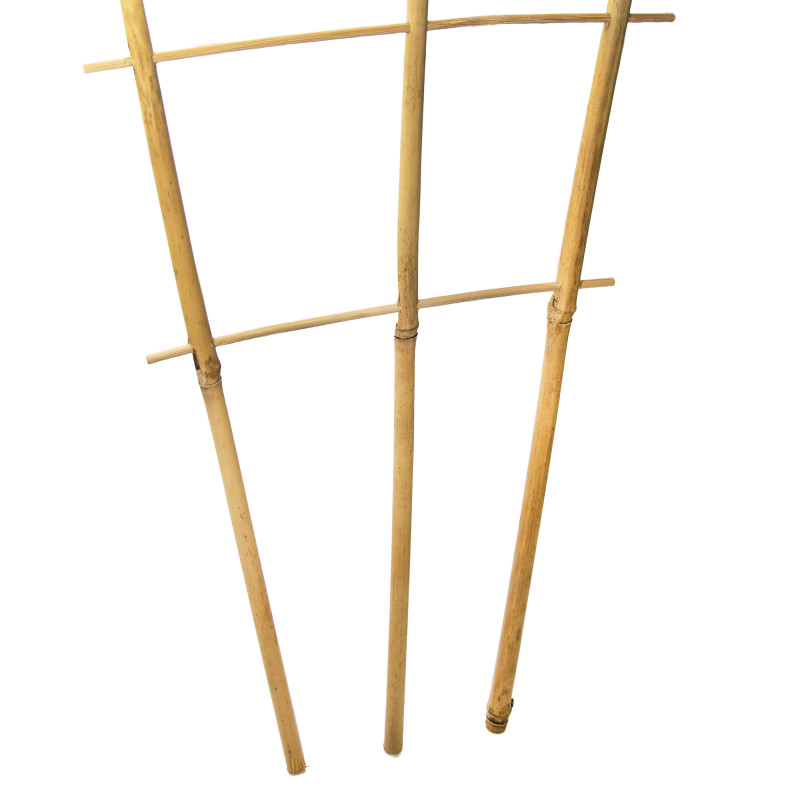 Drabinka bambusowa 90 cm potrójna podpora do roślin drabinka