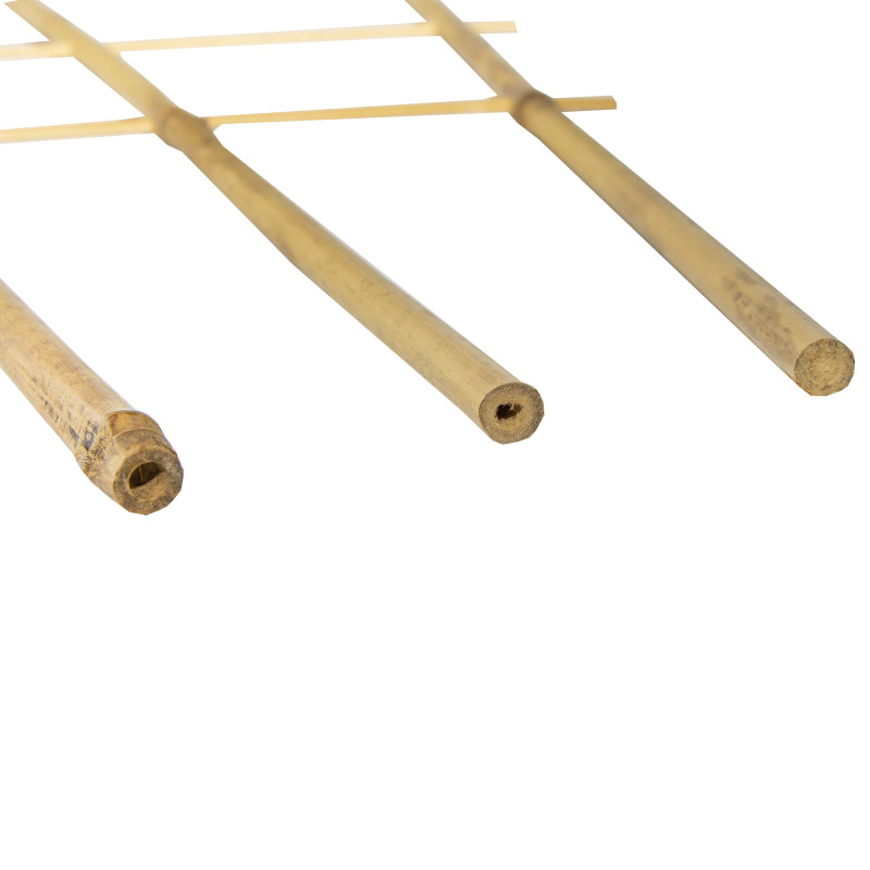 Drabinka bambusowa 90 cm potrójna podpora do roślin drabinka